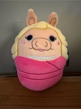 Squishmallows Disney The Muppets Miss Piggy Plush Stuffed Animal 3+ 2024 8”